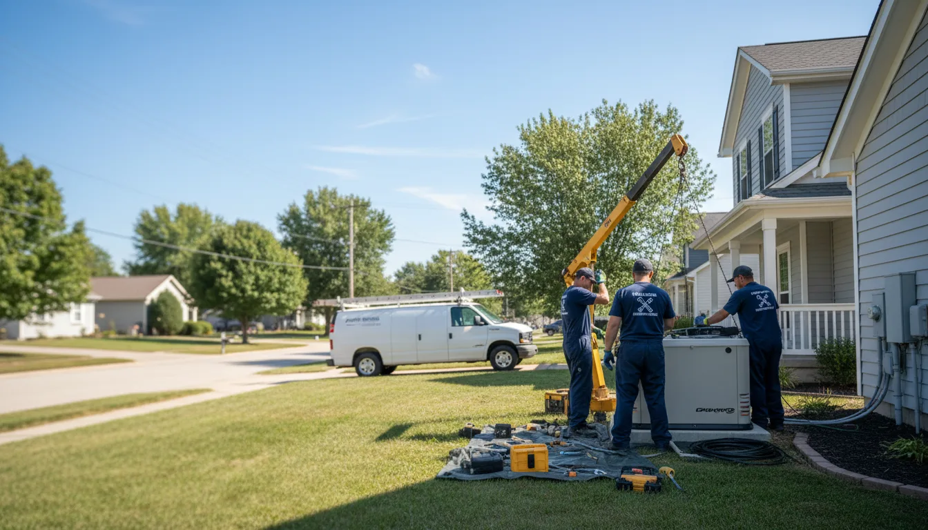 Generator Installation in Elberfeld, IN near me